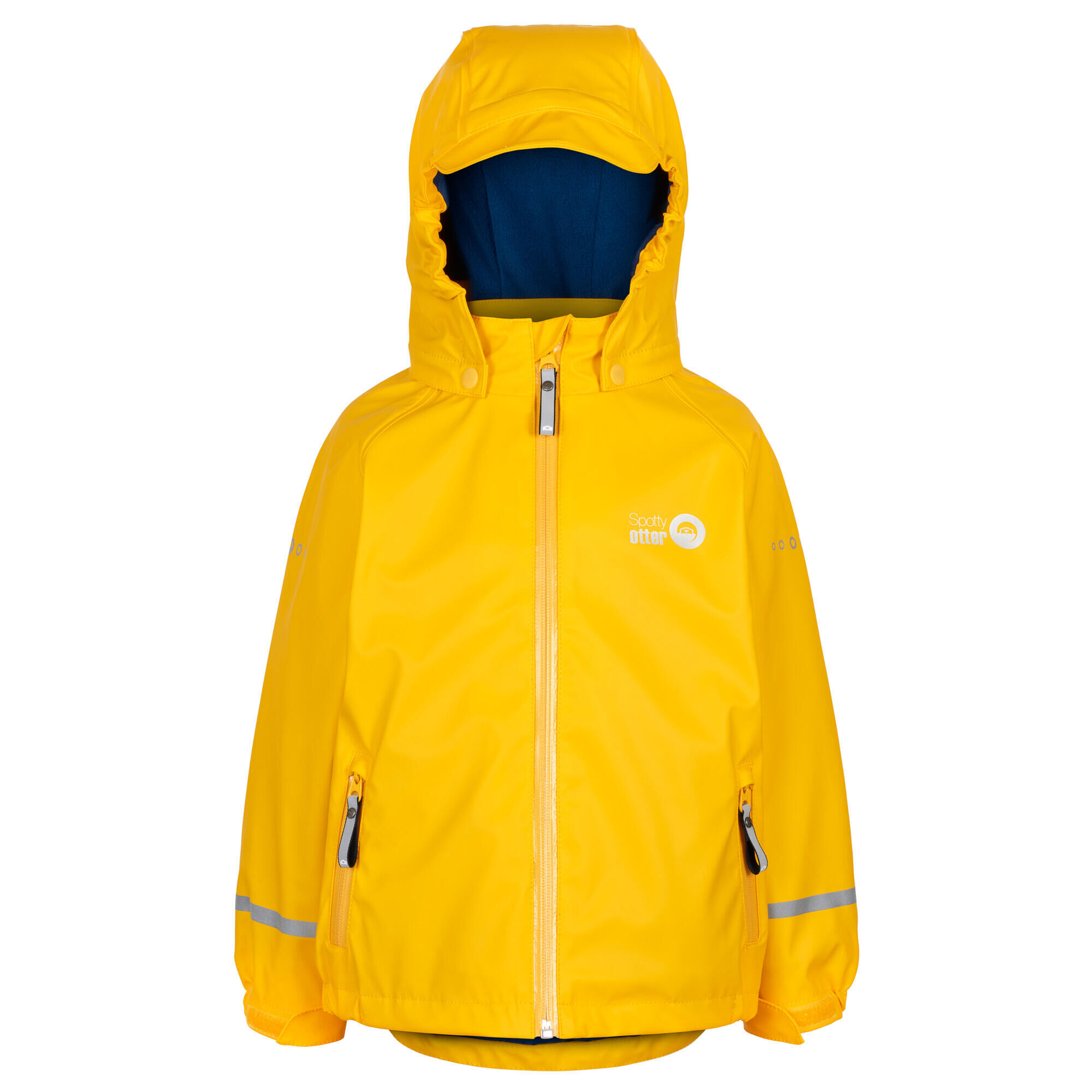 SPOTTY OTTER Spotty Otter Forest Leader Insulated PU Jacket Yellow