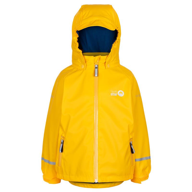 Spotty Otter Forest Leader Insulated PU Jacket Yellow