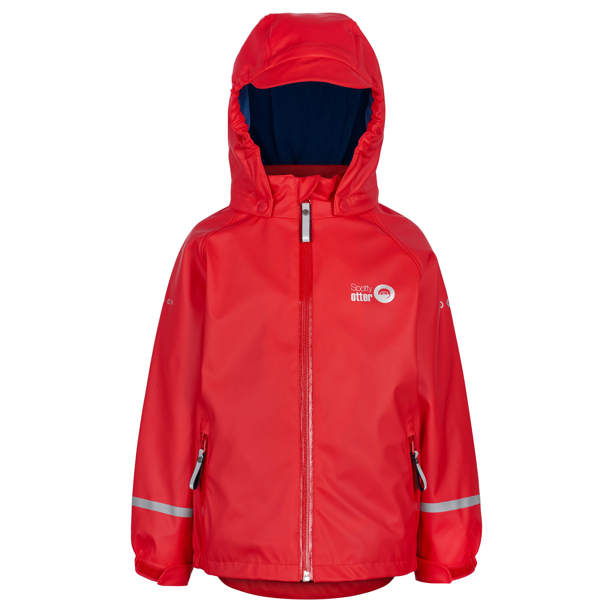 SPOTTY OTTER Spotty Otter Forest Leader Insulated PU Jacket Red