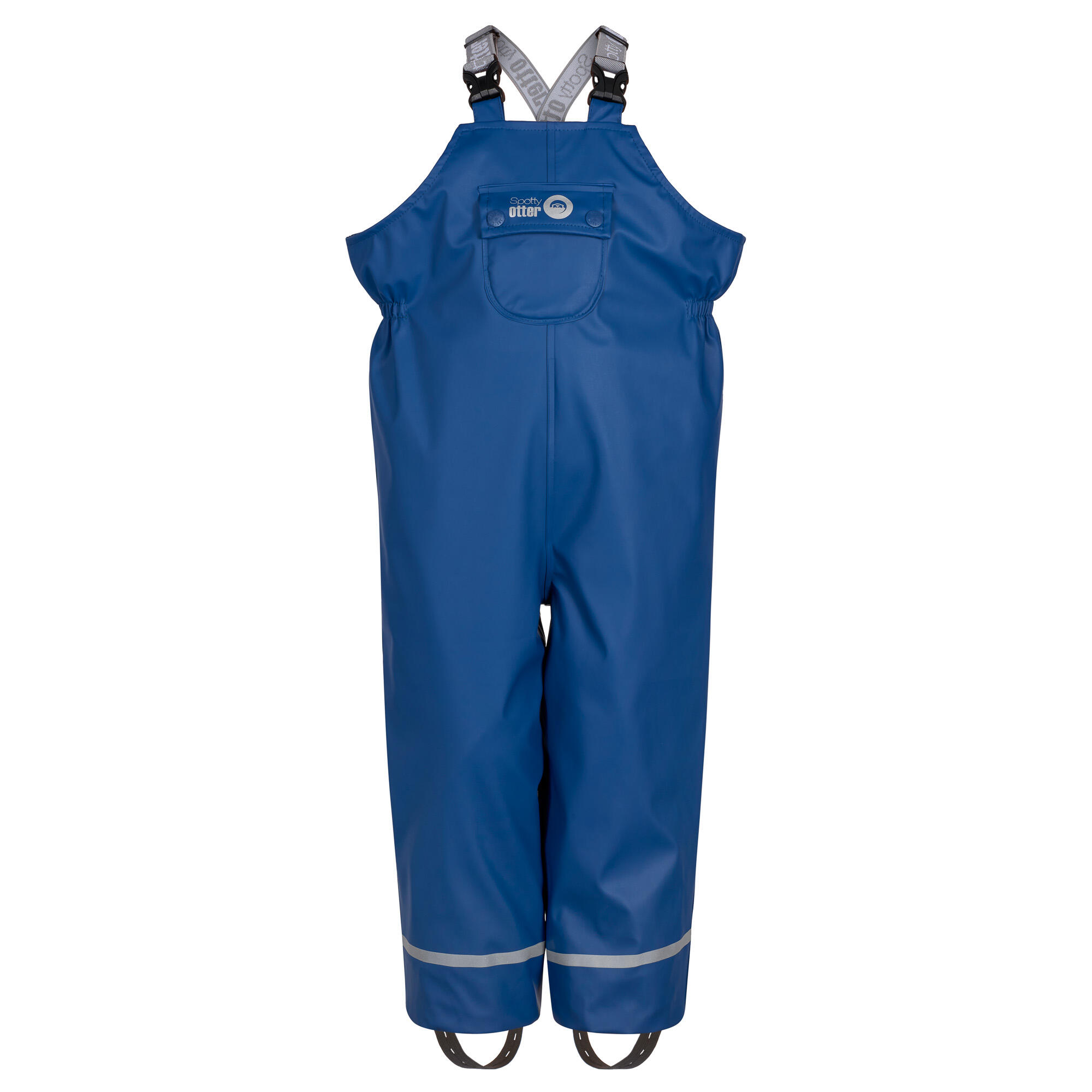 Spotty Otter Forest Leader Insulated PU Dungarees Navy 1/1