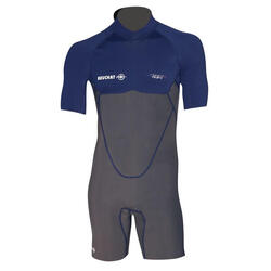 Kort wetsuit met rugrits Beuchat 2 mm