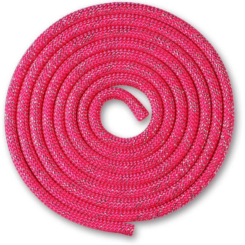 Cuerda para Gimnasia Rítmica 180 gr con Lurex INDIGO Fucsia 3 m