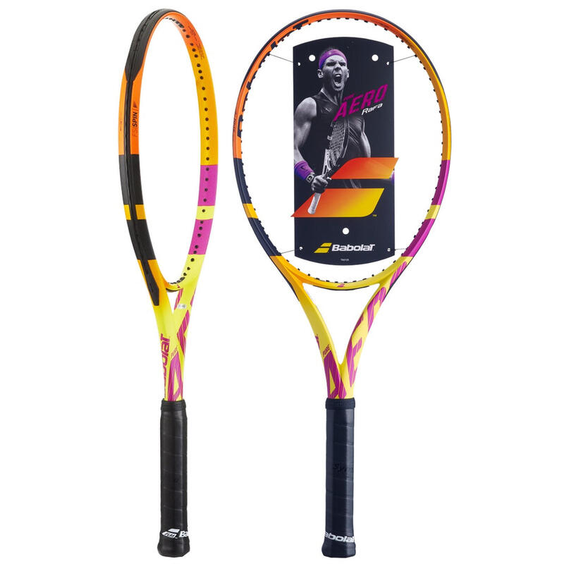 Pure Aero Rafa 2021 Tennis Racket Grip 2 (Unstrung) - Yellow