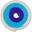 Cuerda para Gimnasia Rítmica Ponderada 165g INDIGO 3m Blanco-Azul-Violeta