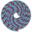 Cuerda para Gimnasia Ritmica 180 gr INDIGO 3m Multicolor 6