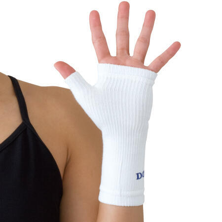 Palm & Wrist Band (Mid Compression) - White