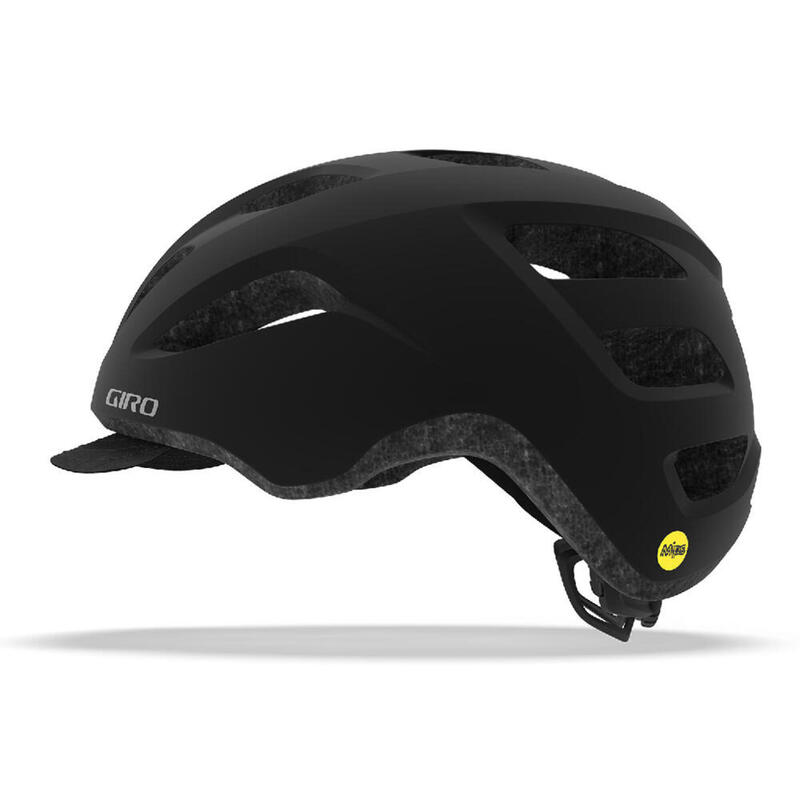 Kask rowerowy Miejski Giro Trella Integrated Mips Matte Black 50-57cm