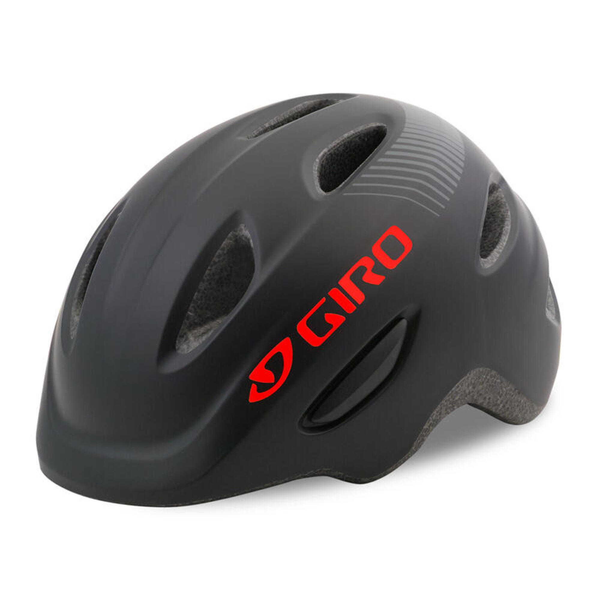 Kask rowerowy Dziecięcy Giro Scamp Matte Black XS (45-49 cm)