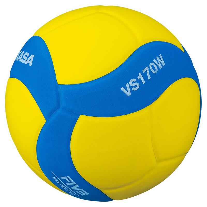 VS170W Kids Soft Volleyball - Yellow/Blue