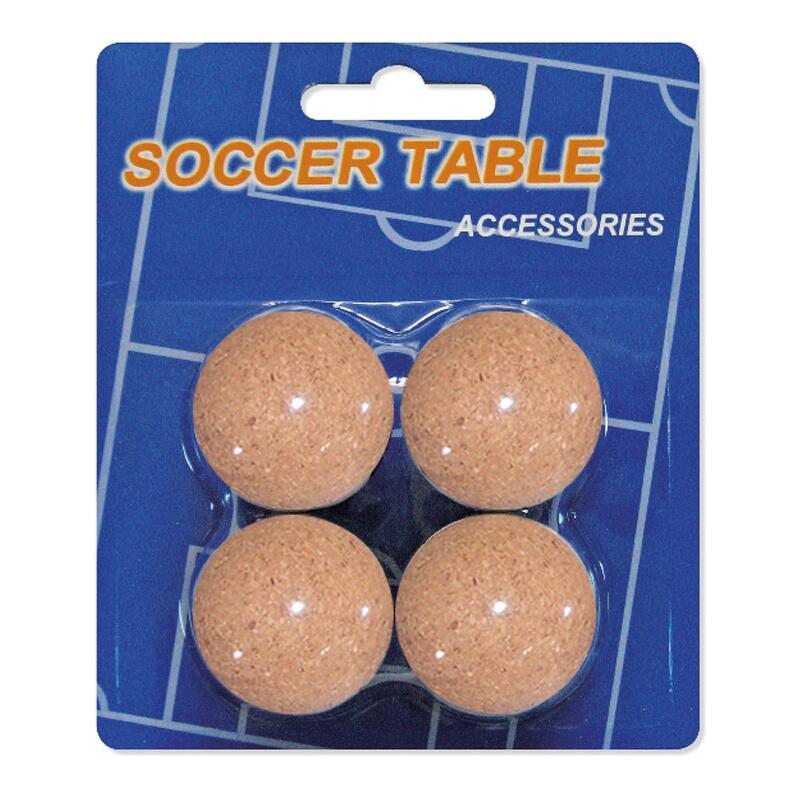 Set de 4 bolas de futbolin de 35 mm - Devessport