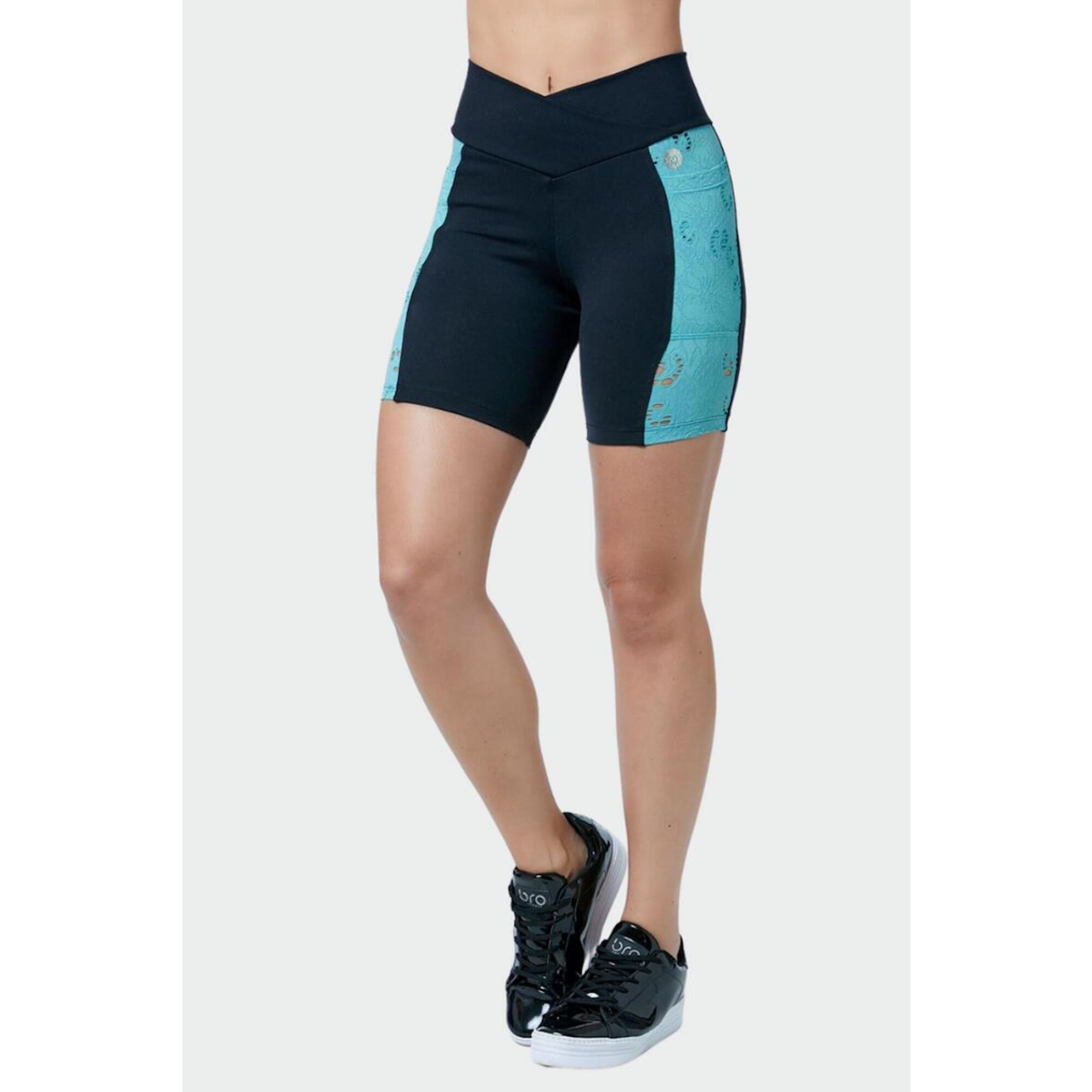 Short Fitness Femme Cardio Taille haute, Sirmione