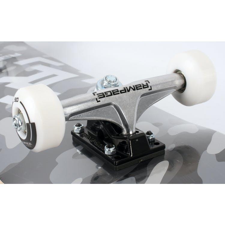 Rampage Black Camo Skateboard 3/4