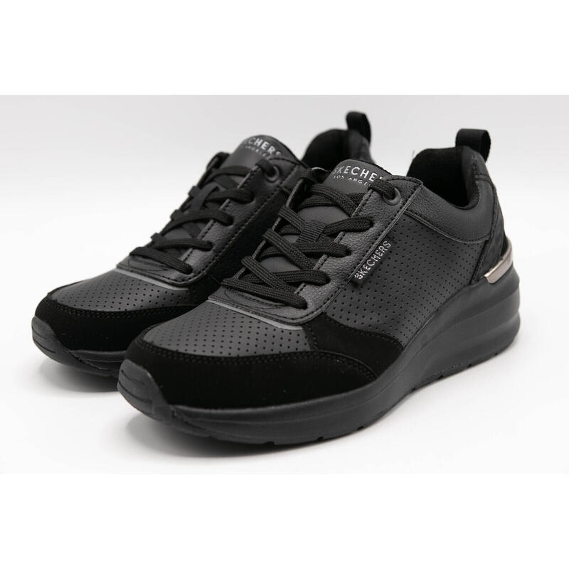 Calçado Skechers Billion-Subtle Spots, Preto, Mulheres