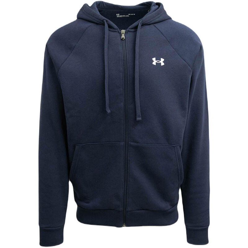 Capucha Under Armour UA Rival FZ Hoodie, Azul