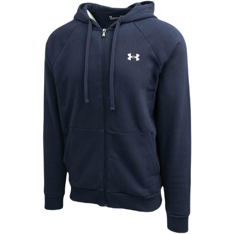 Capucha Under Armour UA Rival FZ Hoodie, Azul