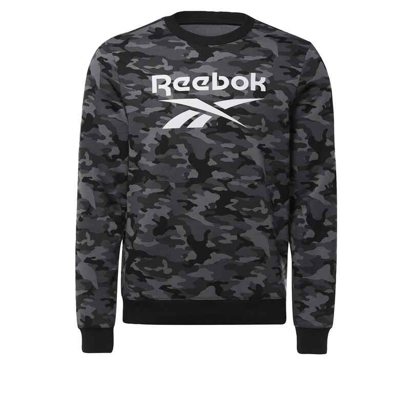 Reebok Identity Camo Big Logo Crew Sweatshirt