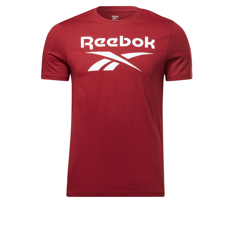 T-shirt Reebok Homem Vermelha