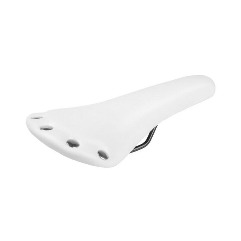 M-wave selle blanche. imitation cuir.278 x 153 mm, (emballage d'atelier)