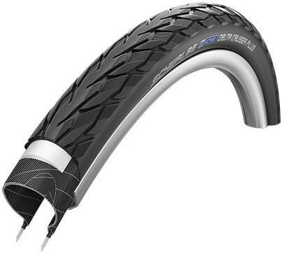 Schwalbe - Buitenband - Delta Cruiser Plus - 28 inch x 1 1/2 - Zwart