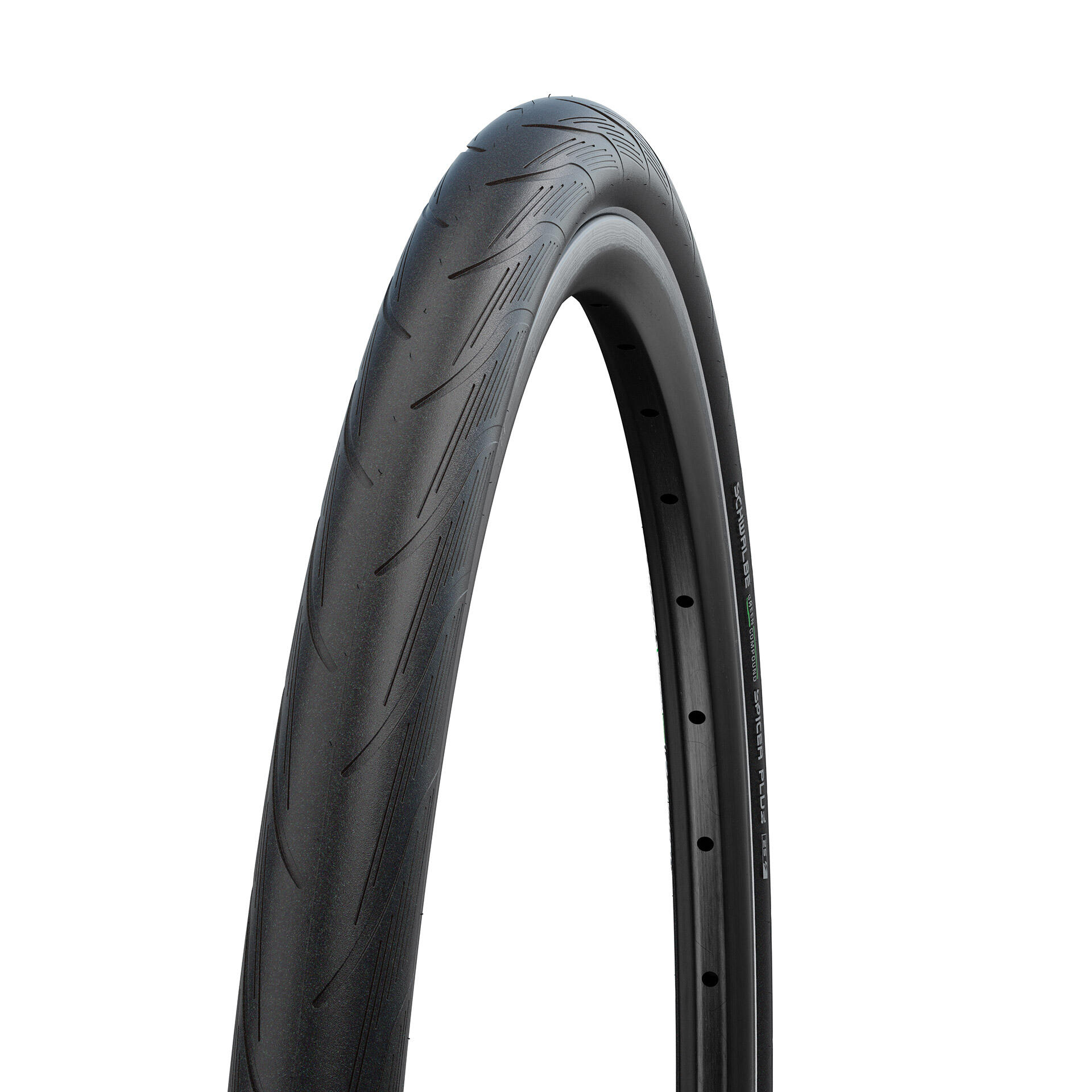 Schwalbe SPICER PLUS 28 x 1.50 700 x 38C Black Reflex Tyre 5/5