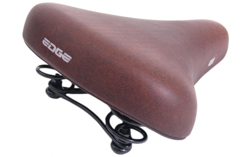 Selle De Vélo Ville Retro - Marron Foncé