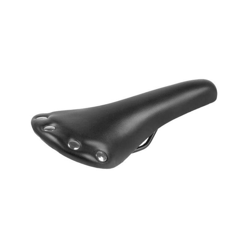 M-Wave Saddle Black. faux cuir. 278 x 153 mm, (emballage d'atelier)