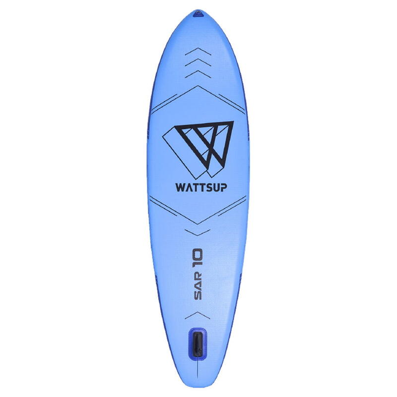 WATTSUP SAR SUP Board Stand Up Paddle aufblasbar KAJAK SITZ 2in1 Paddel 305 cm