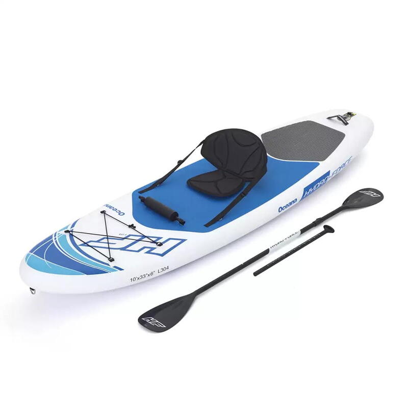 HydroForce SUP Board Stand Up Paddle aufblasbar Surfboard Oceana Sitzfunktion