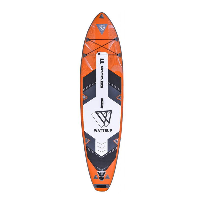 WattSup ESPADON SUP Board Stand Up Paddle gonflable KAYAK SEAT 2in1 Paddle 11'0