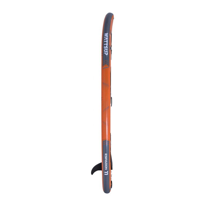 WattSup ESPADON SUP Board Stand Up Paddle aufblasbar KAJAK SITZ 2in1 Paddel 11'0