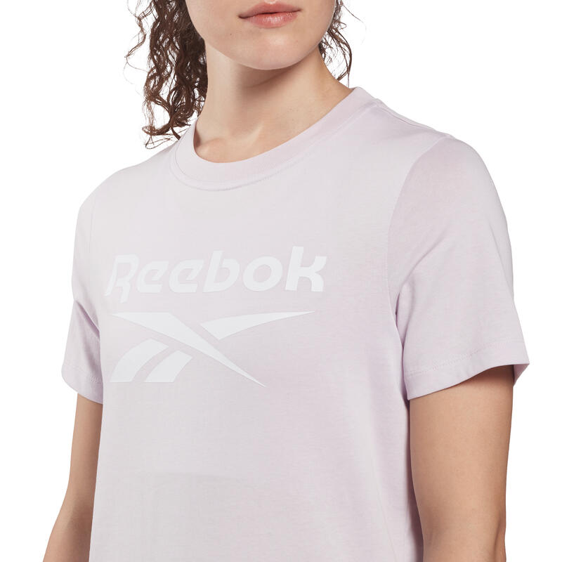 Maglia a Maniche Corte Donna Reebok Identity Rosa chiaro