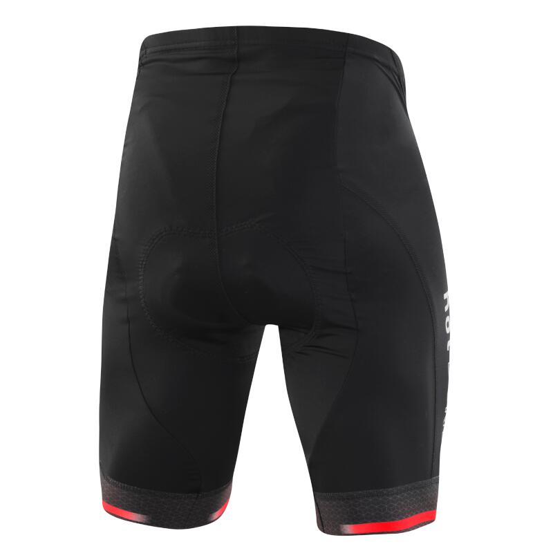 Fietsbroek kort M Bike Tights Hotbond® 2022 heren - Zwart-Rood