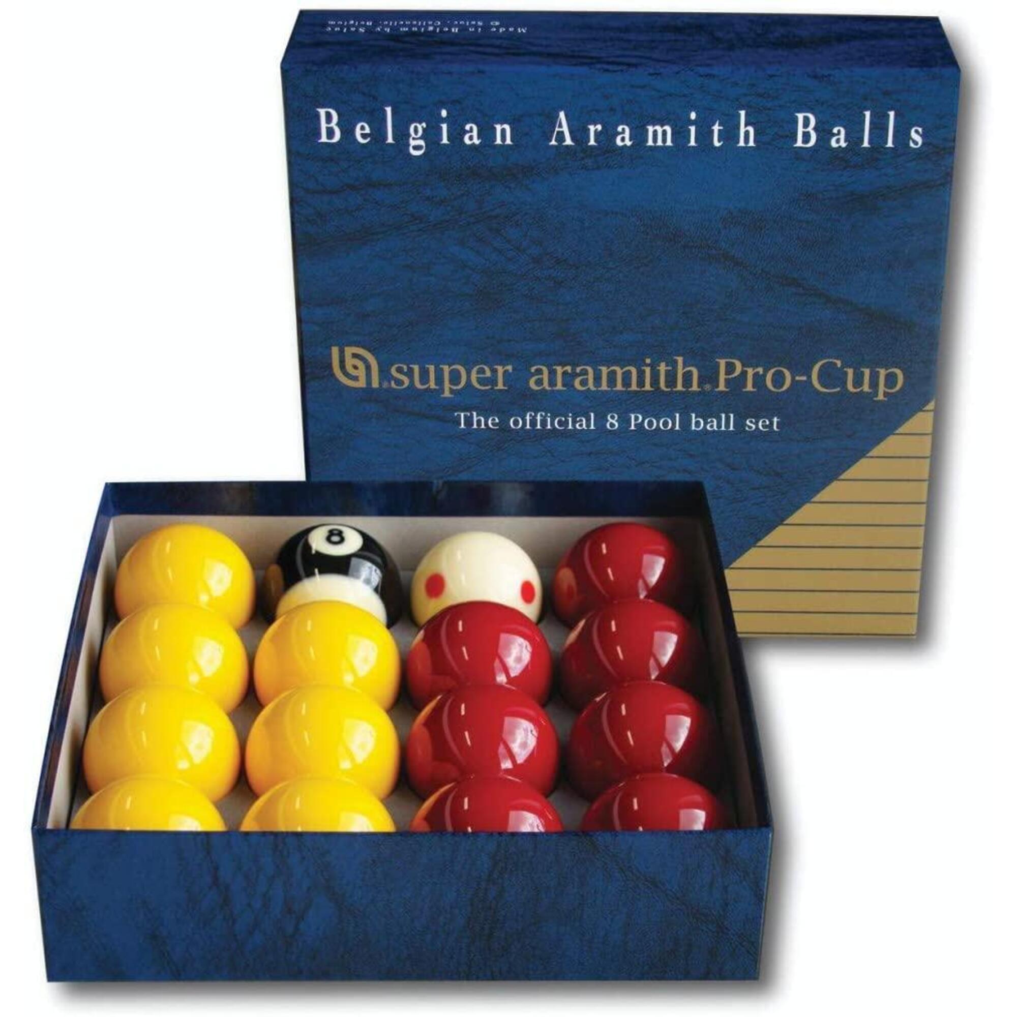 ARAMITH ARAMITH SUPER PRO CUP 2" POOL BALL SET (1 7/8 WHITE)