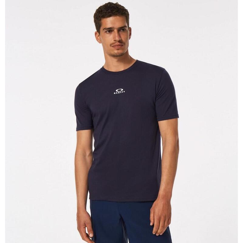 T-Shirt Bark New Short Sleeve - Bleu Marine OAKLEY