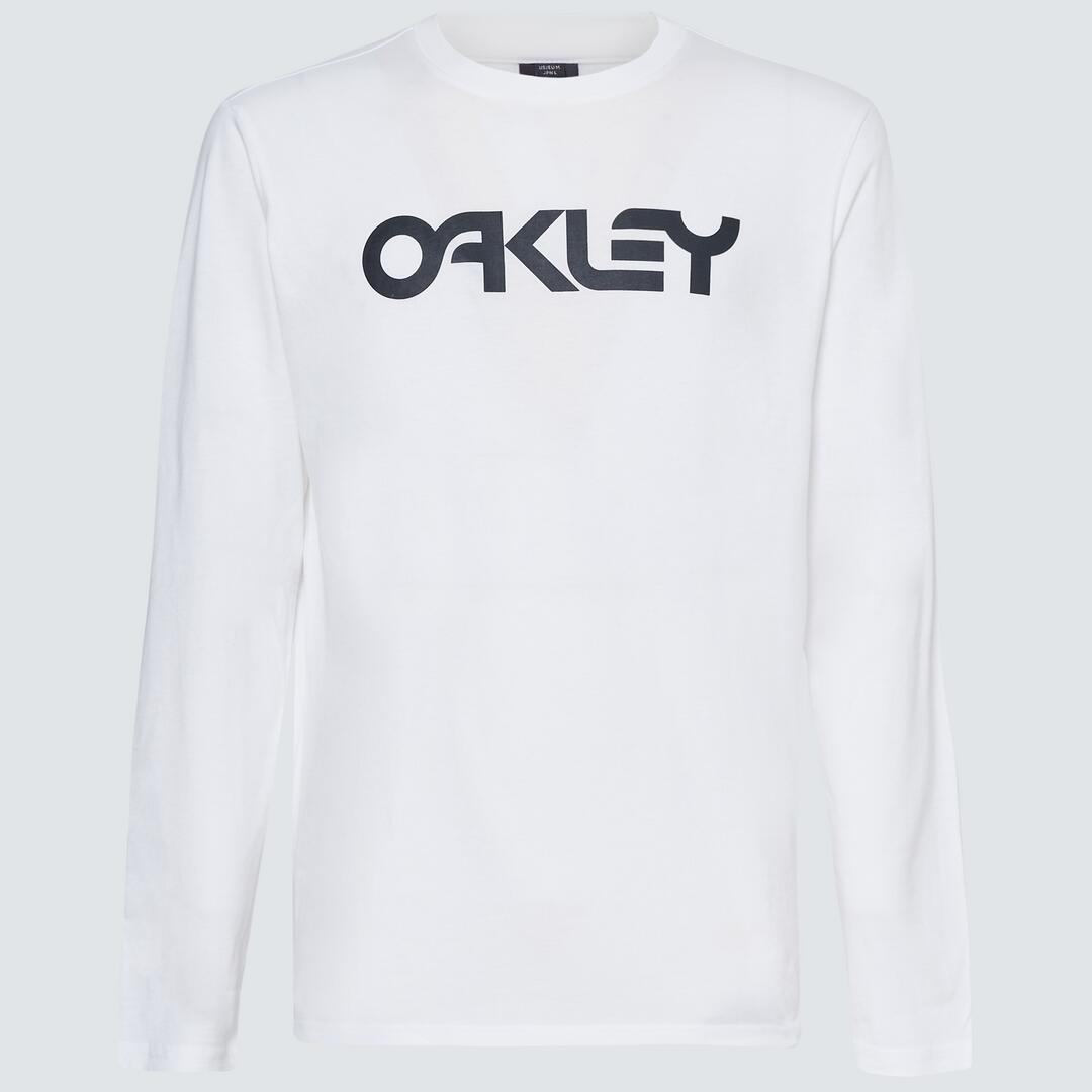 OAKLEY Oakley MARK II L/S TEE T-SHIRT - White/Black