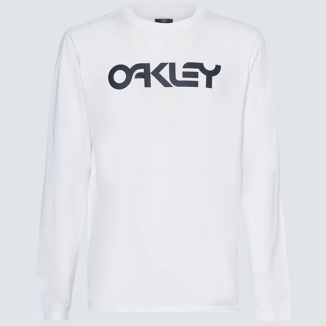OAKLEY MARK II L/S TEE - White/Black
