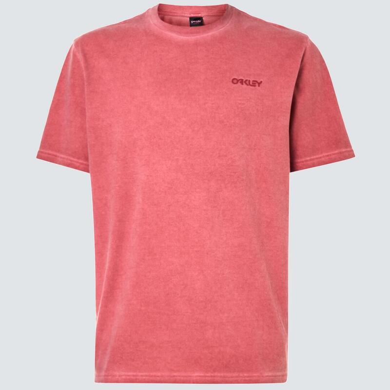 T-shirt à manches courtes Overdyed B1B Logo Tee Rouge - OAKLEY