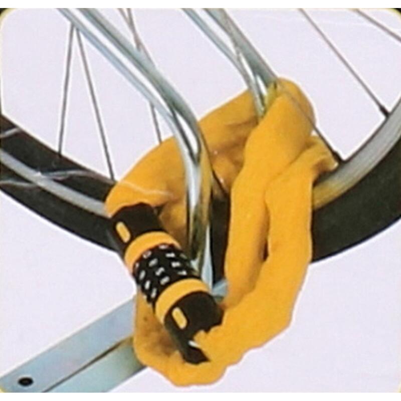 Zapięcie rowerowe łańcuch na szyfr dł. 90cm Dunlop