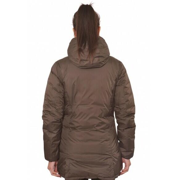 Lange Reversible Daunenjacke Frau Peak Mountain Awill