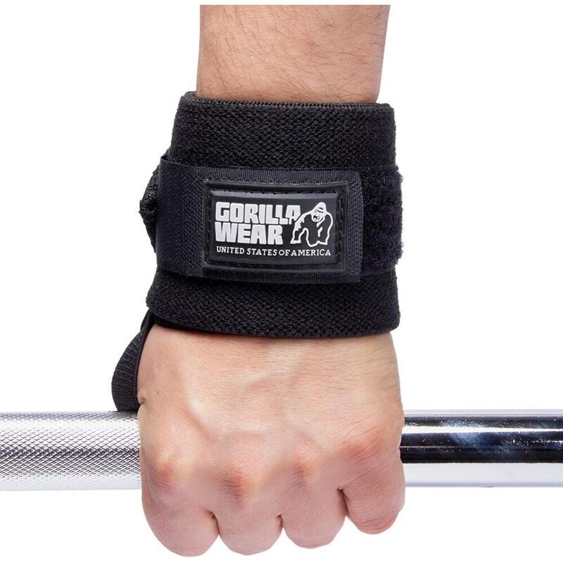 Wrist Wraps BASIC - Noir/Rouge