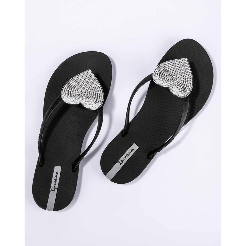 Sandalias unisex Ipanema Maxi fashion ii fem en color negro