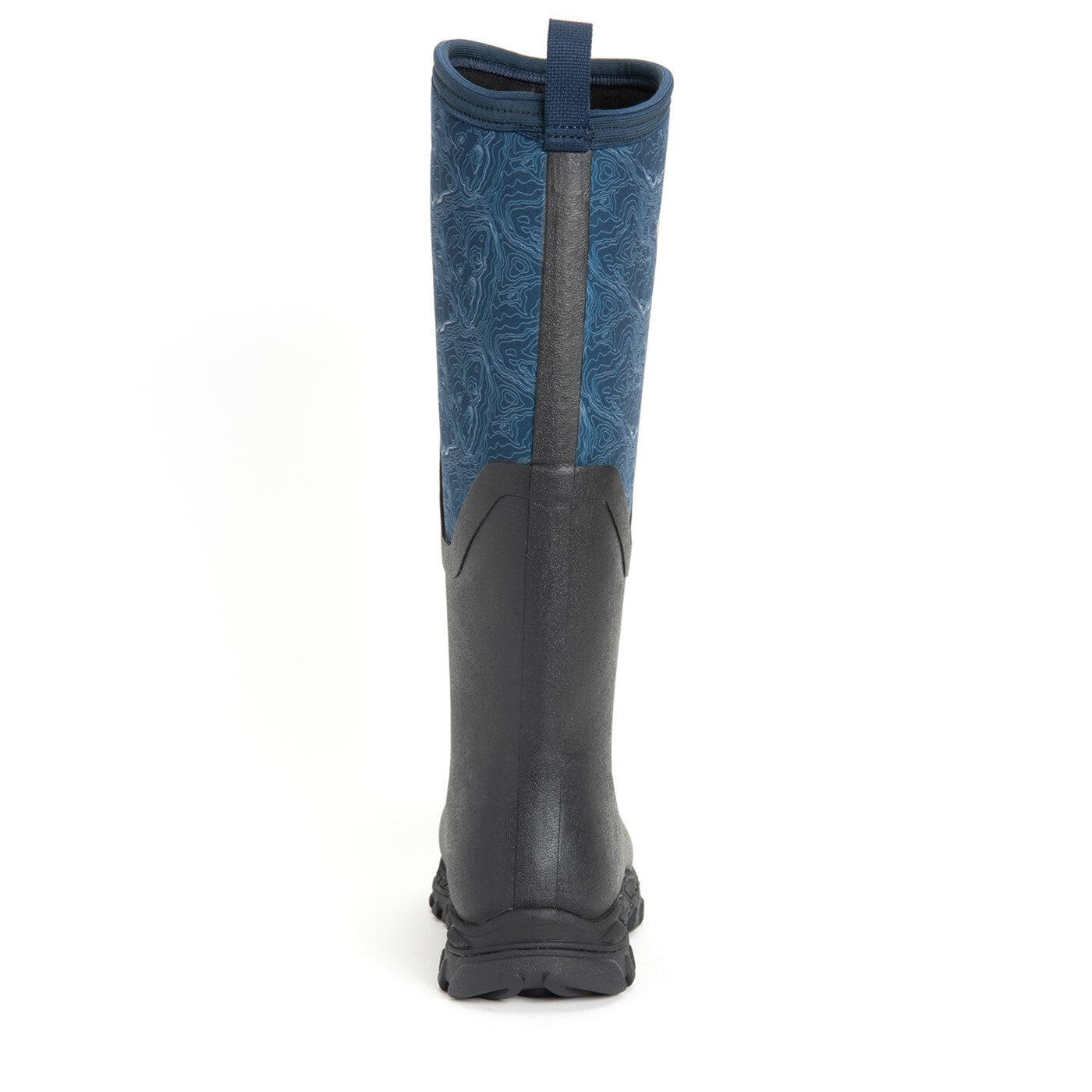 Womens/Ladies Arctic Sport Tall Pill On Wellie Boots (Black/Navy) 2/4