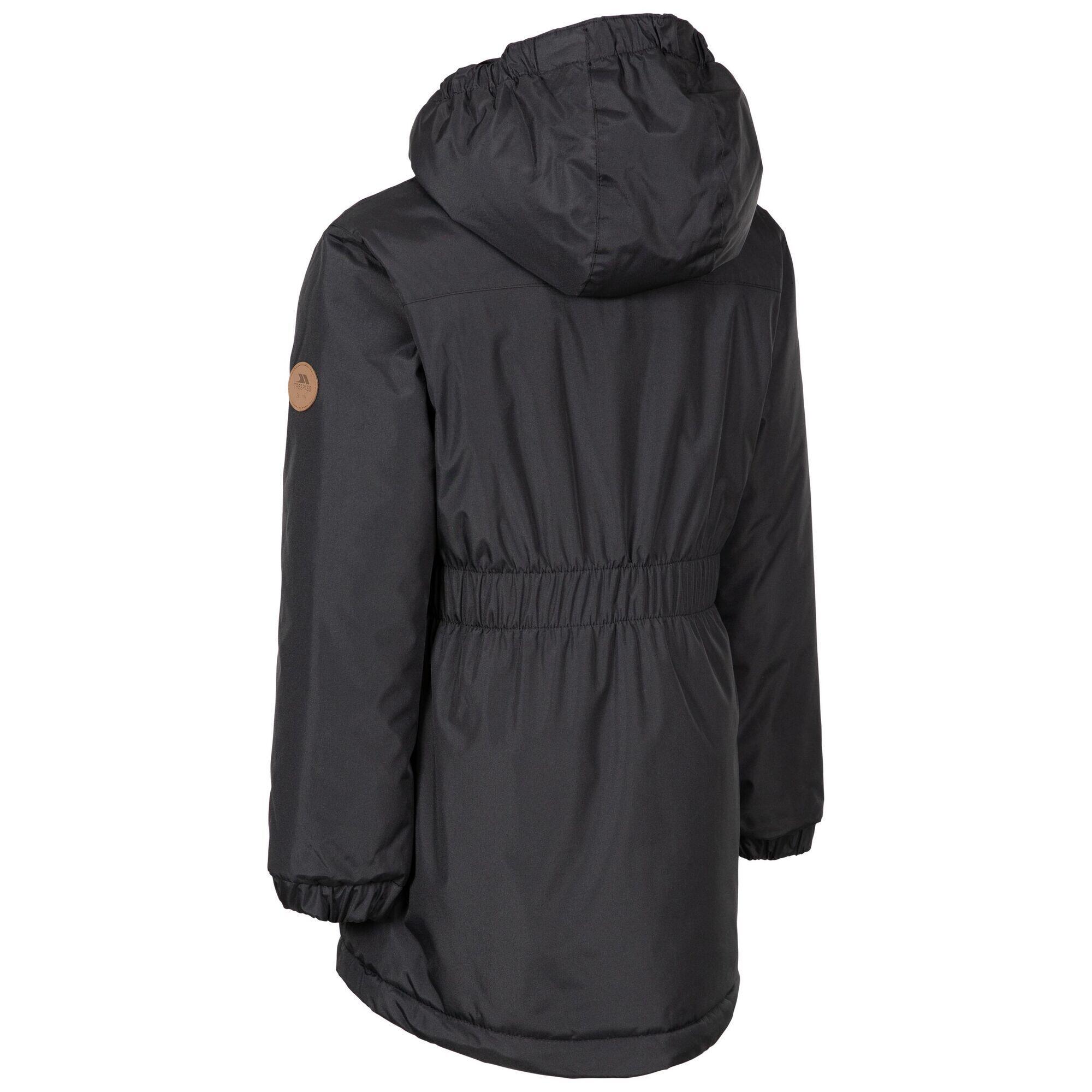 BERTHA Girl's waterproof jacket (Black)