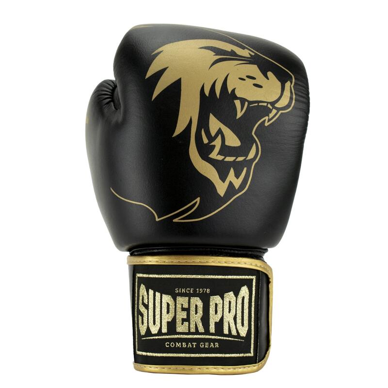 Gants de boxe en cuir - Warrior SE - Noir/Or