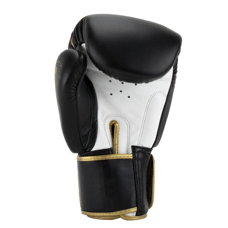 Boxhandschuhe aus Leder - Warrior SE - Schwarz/Gold