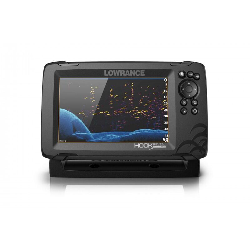 Ecoscandaglio GPS LOWRANCE HOOK REVEAL 7 + sonda HDI 83/200 kHz
