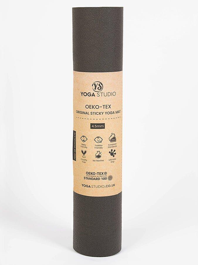 Yoga Studio Oeko-Tex Extra Long Yoga Mat 4.5mm - Taupe Brown 4/5