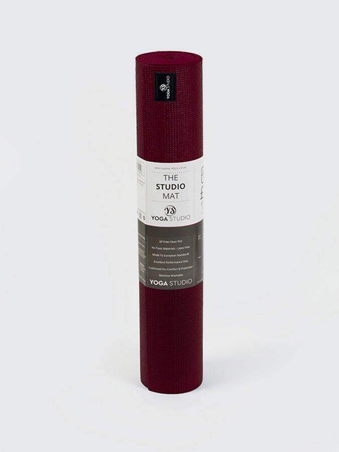 The Yoga Studio Sticky Yoga Mat 6mm - Raspberry 4/4