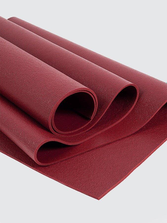 Yoga Studio Oeko-Tex Extra Long Yoga Mat 4.5mm - Berry Red 2/5