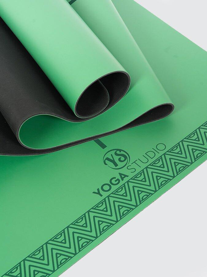 Yoga Studio The Grip Alignment Mat (4mm) - Green 2/4